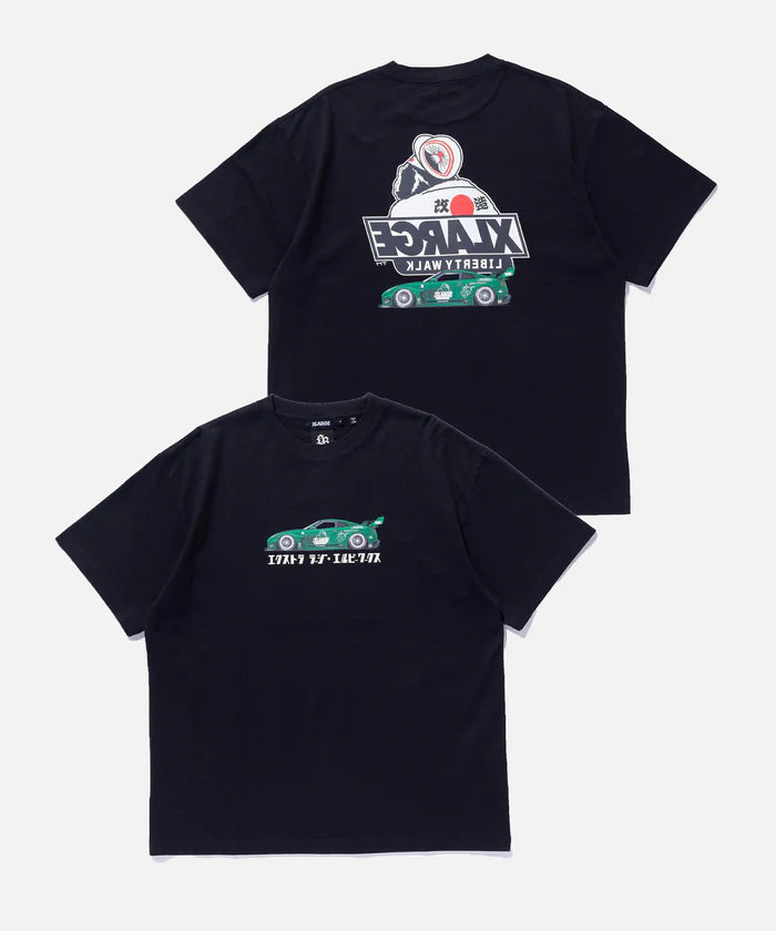 XLARGE x LIBERTY WALK BEHIND OG S/S TEE