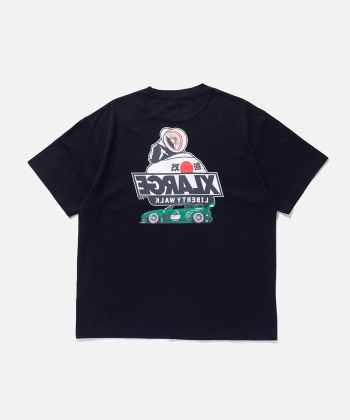 XLARGE x LIBERTY WALK BEHIND OG S/S TEE