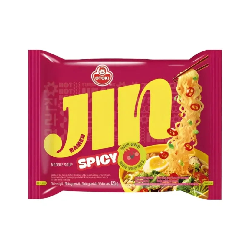 OTOKI Jin Ramen Spicy Flavor, Authentic Korean Instant Noodles