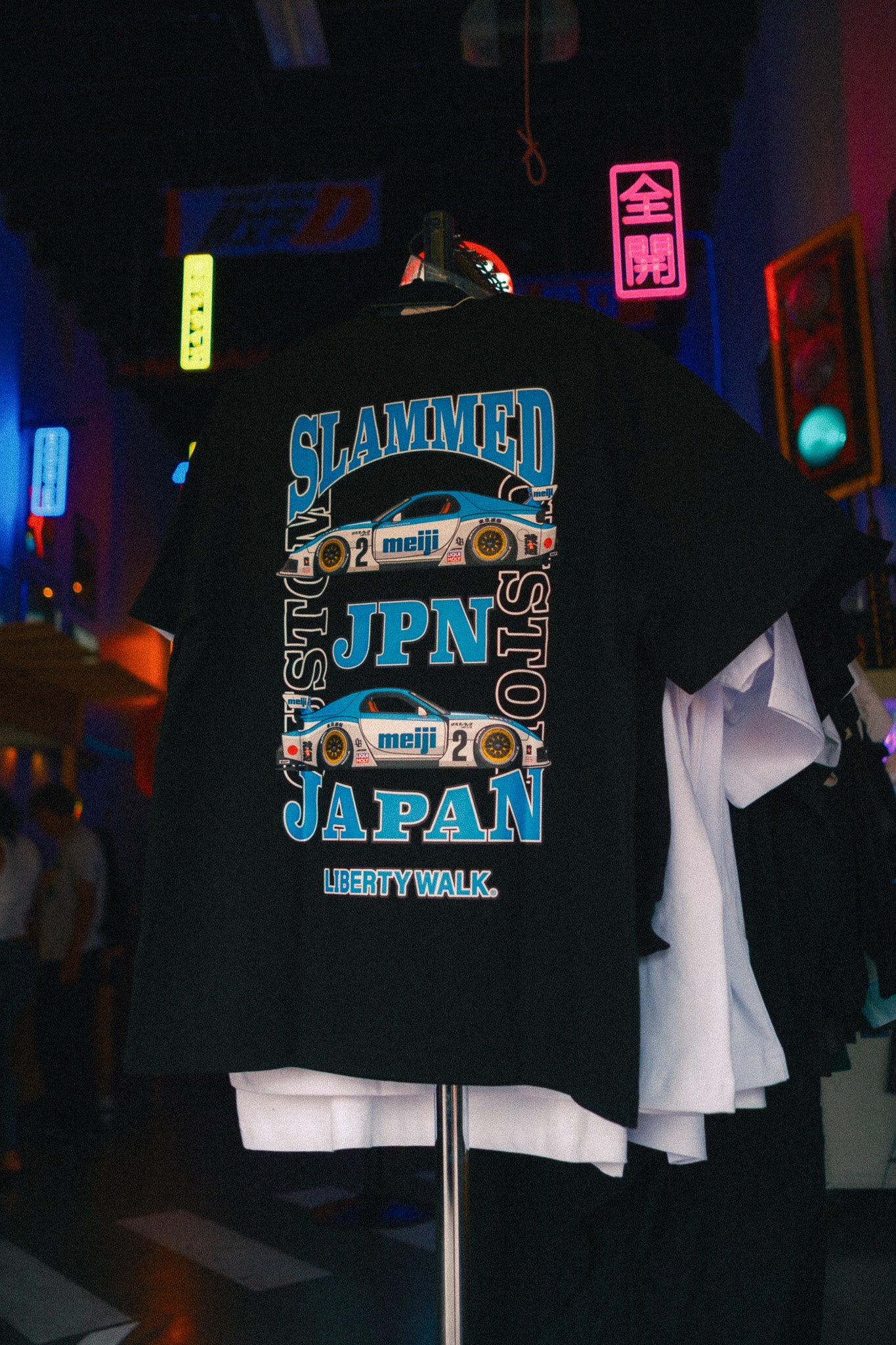meiji x LB Slammed FD Tee