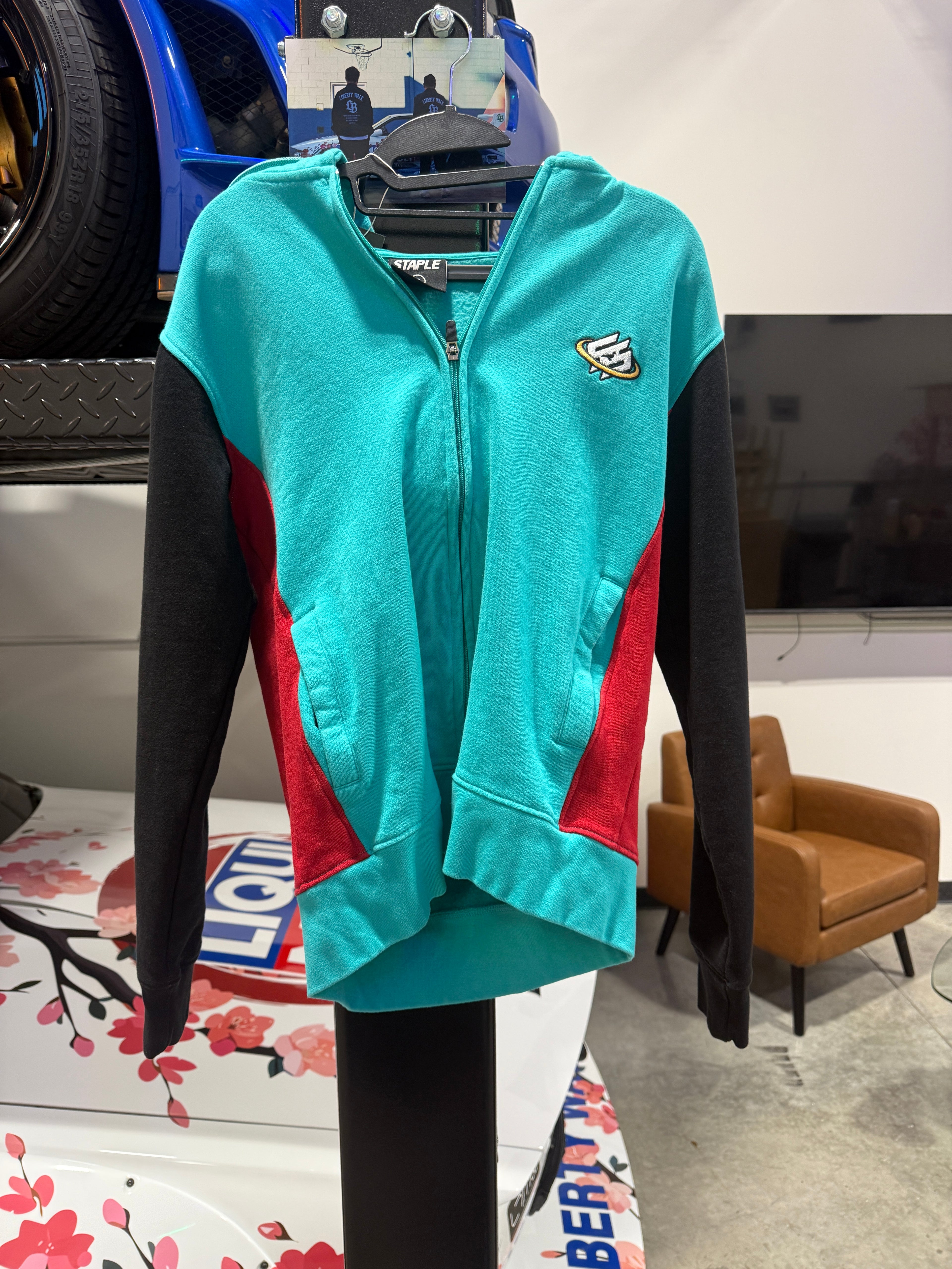 Staple Multicolor Zip Up Jacket