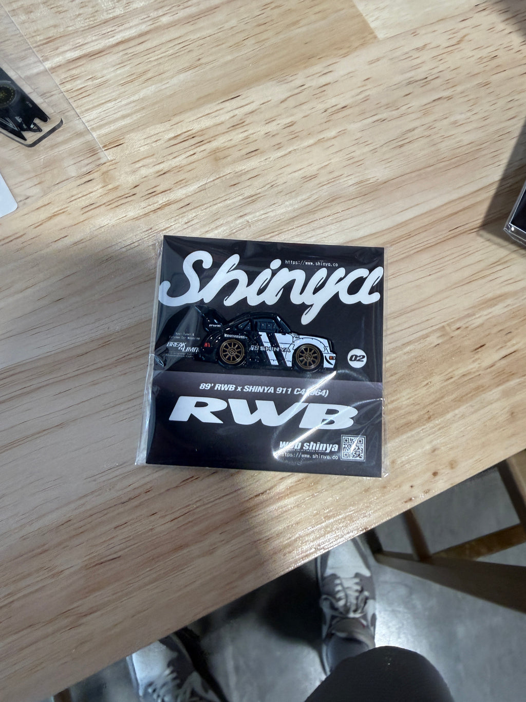 LEEN X Shinya x RWB Akiba Pin