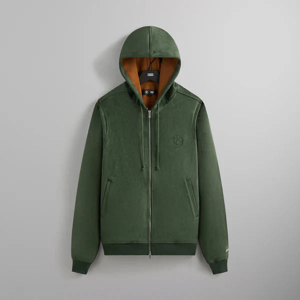 Kith for BMW Microsuede Williams V Full Zip Hoodie