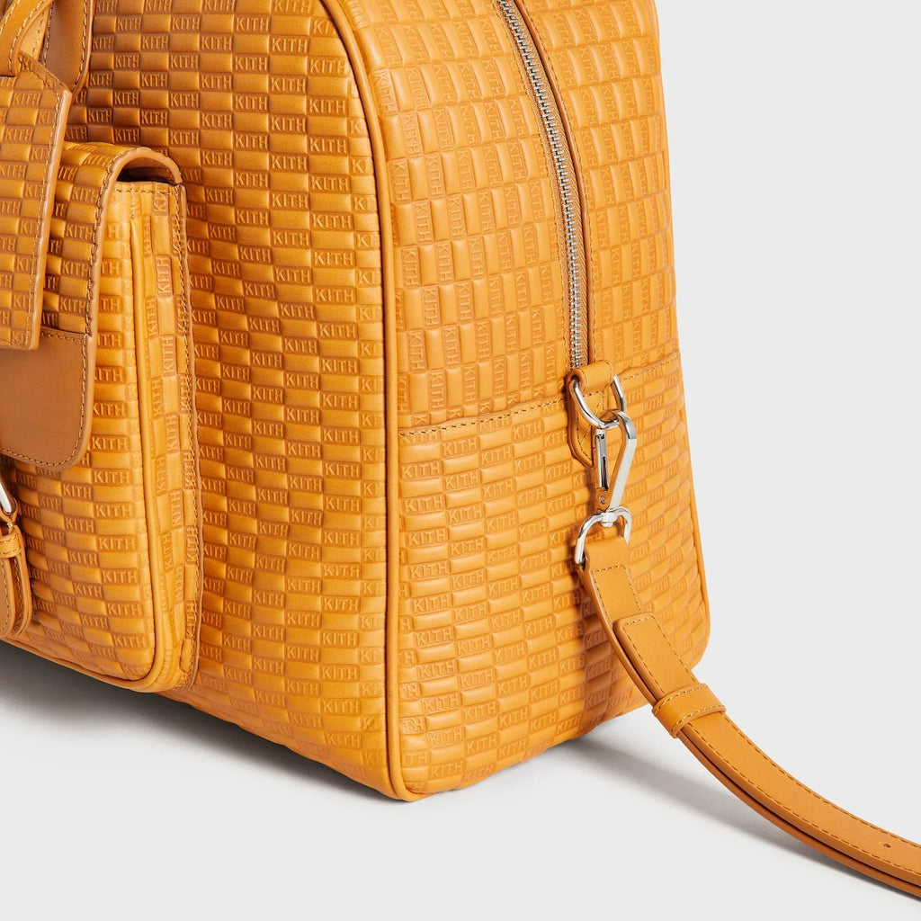 Kith for BMW Leather Overnight Bag
