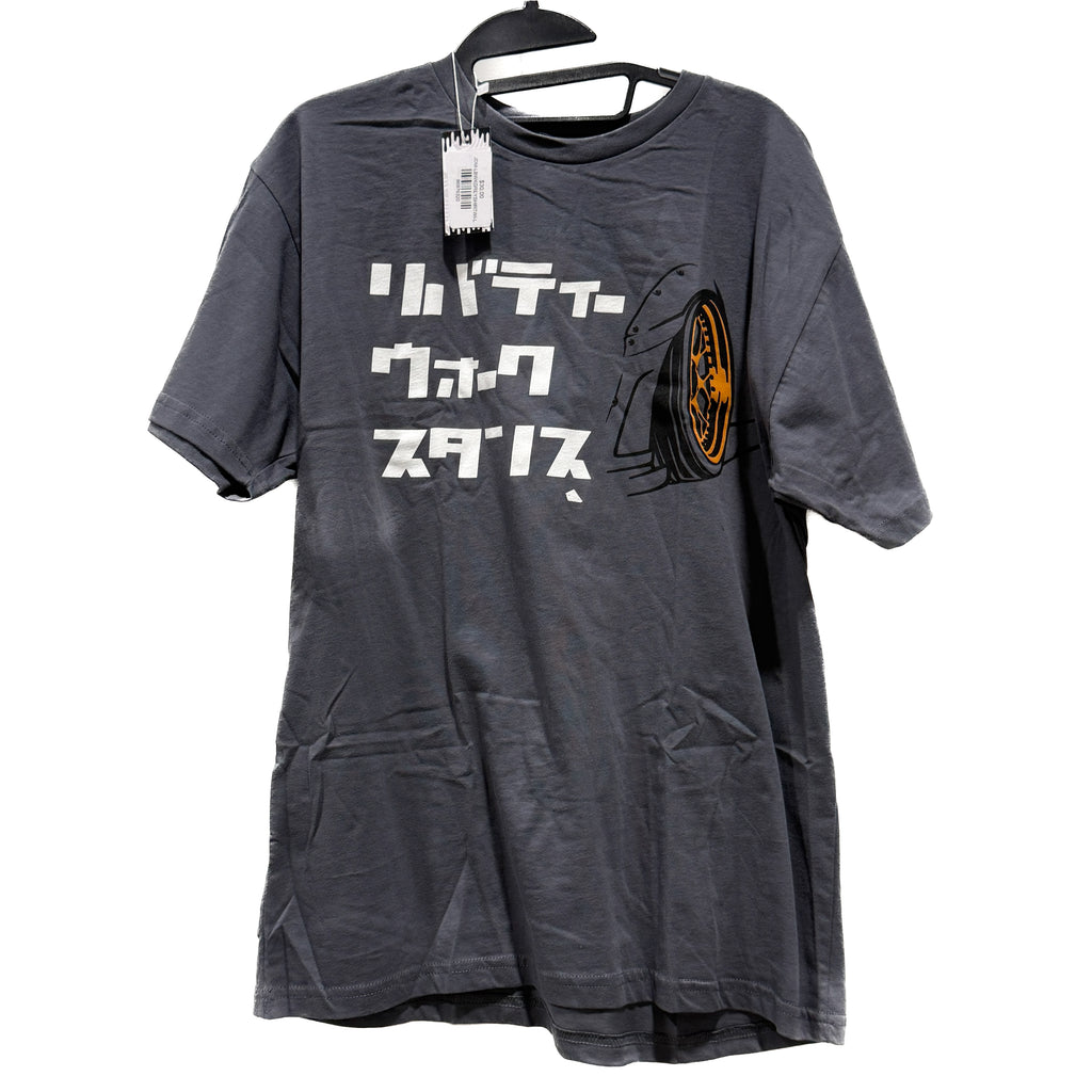LBWK Grey shirt with Orange
