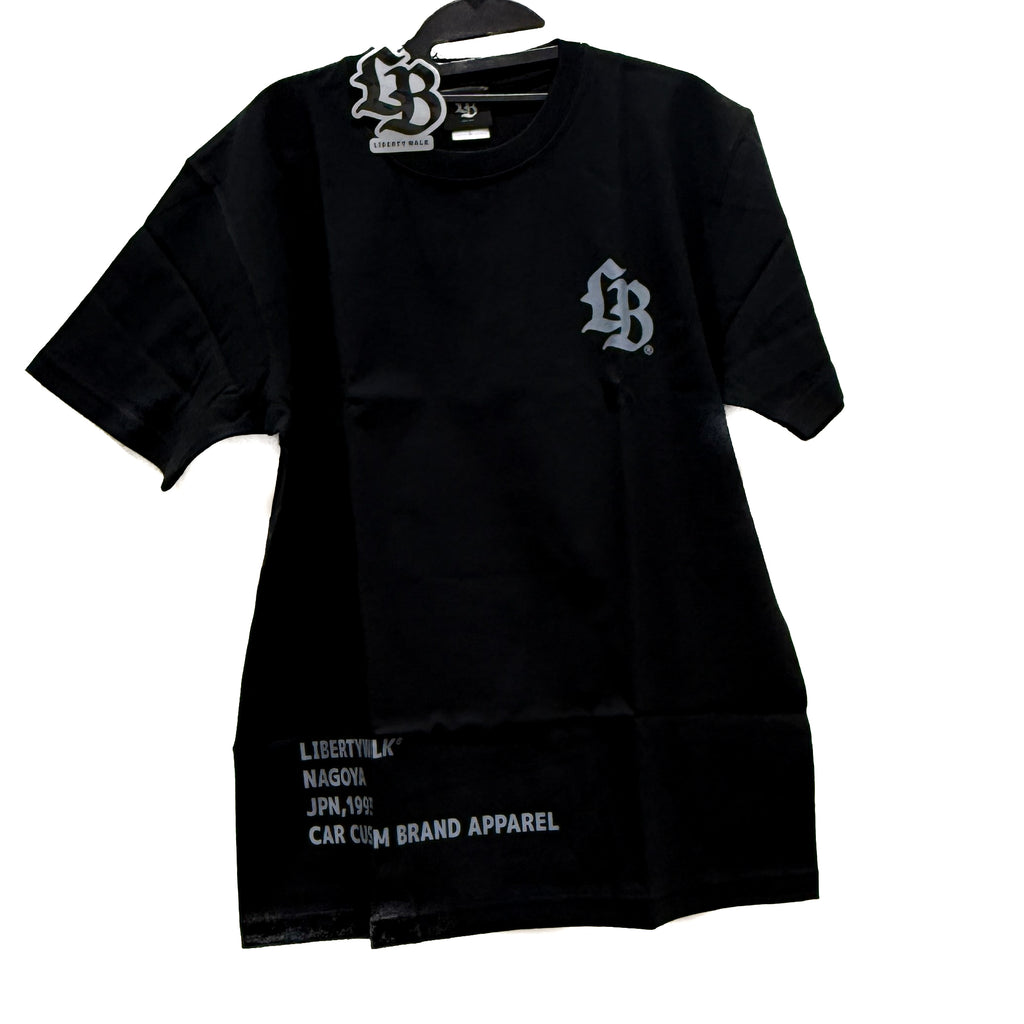 LB JDM Style Blue F40 Tee Black