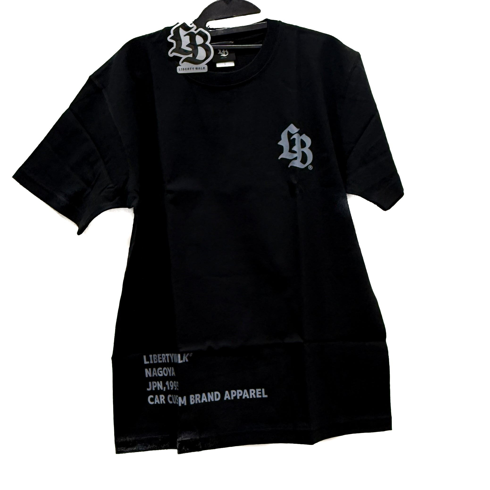 LB JDM Style Blue F40 Tee Black