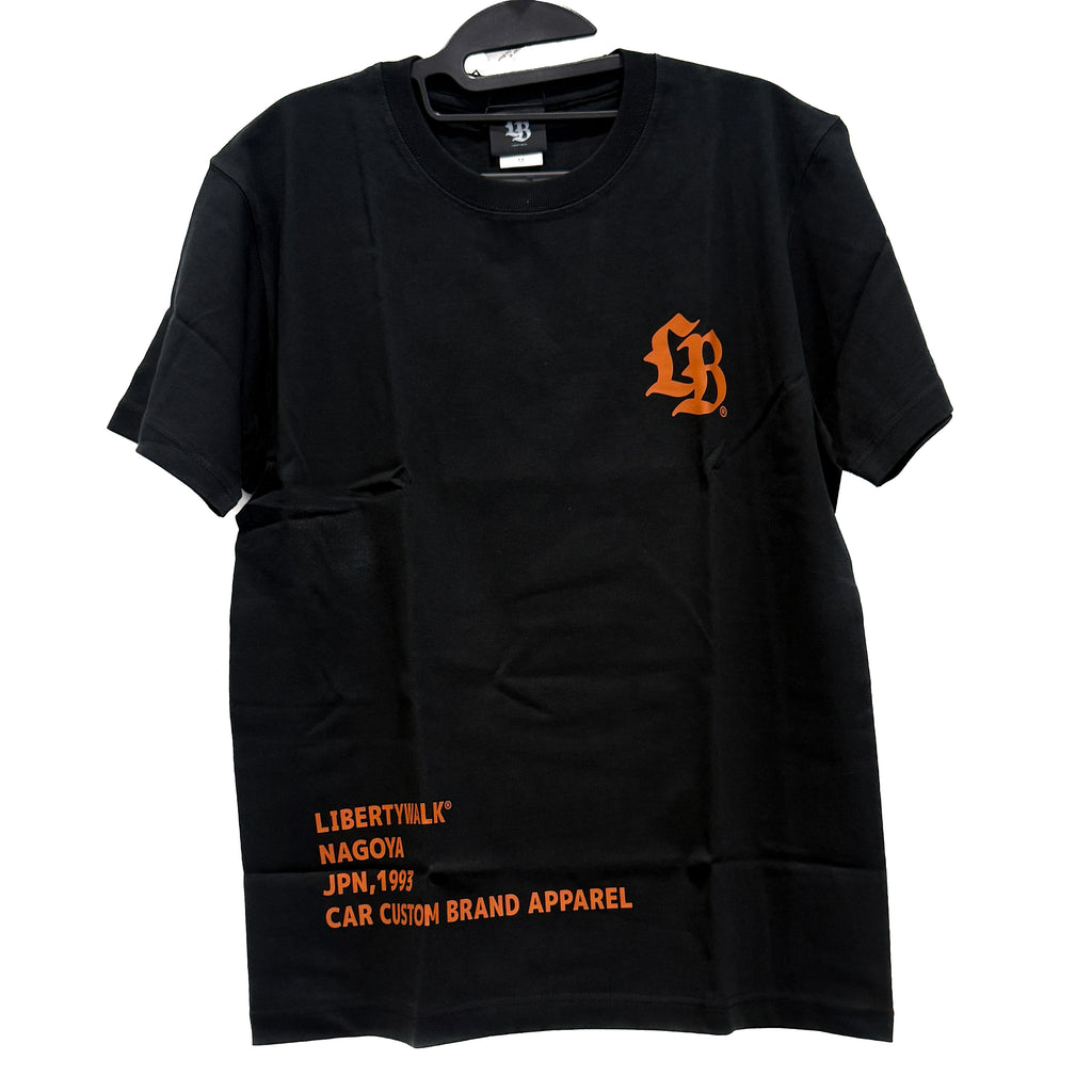 LB JDM Style 32 Tee Black Orange