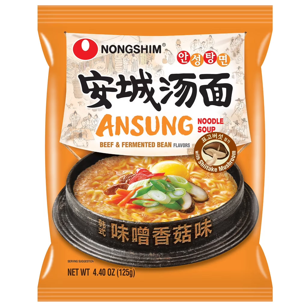Nongshim Ansungtangmyun Spicy Miso Ramyun Noodle Soup