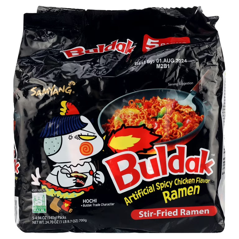 Samyang Buldak Spicy Fried Ramen Noodles