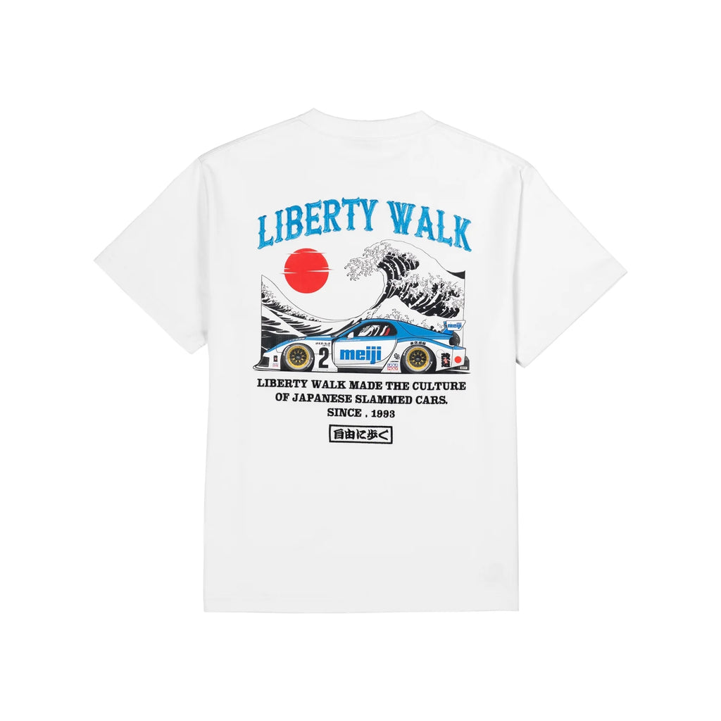 meiji x LB Hinomaru Wave FD Tee