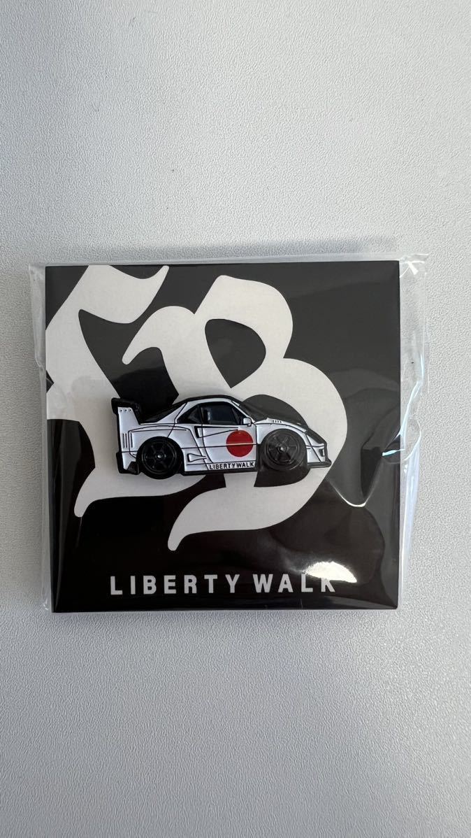 Liberty Walk Los Angeles White F40 Pin