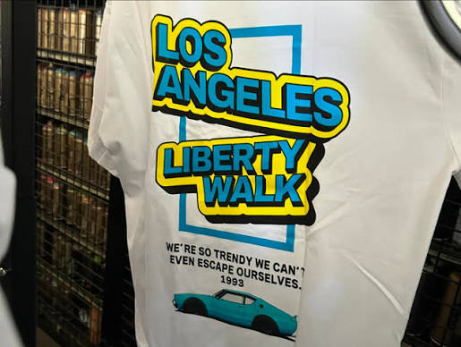 Liberty Walk Los Angeles Pop Up Tee Shirt