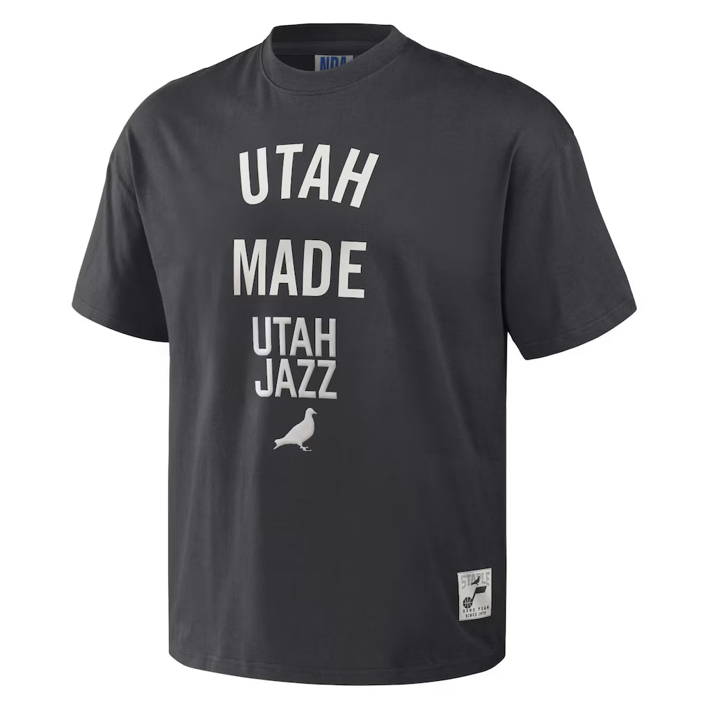 Utah Jazz NBA x Staple Heavyweight Oversized T-Shirt - green