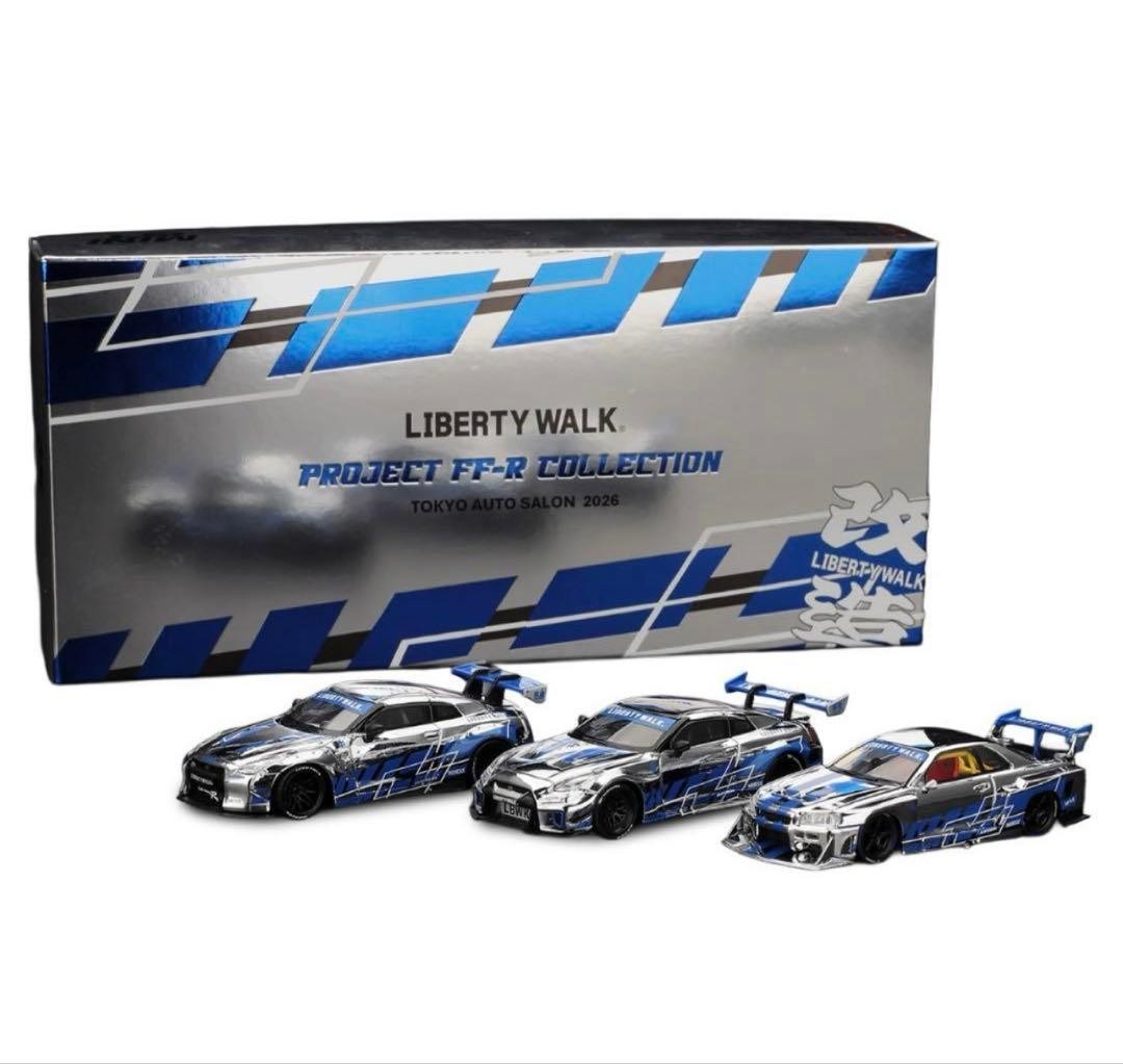MINI GT Liberty Walk LBWK FF-R COLLECTION Tokyo Auto Salon 2026